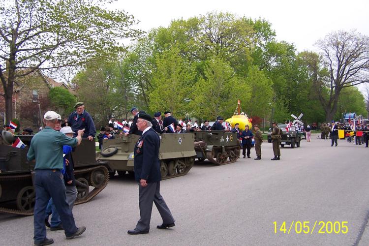60th Liberation Anniversary celebration, Goderich in 2005