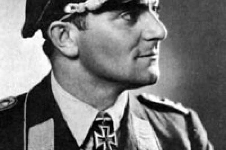 Luftwaffe Hauptmann Rudolph Sigmund who shot down the Lancaster bomber.